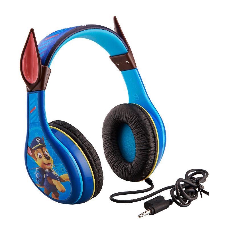 eKids Paw Patrol Chase Wired Headphones, Over Ear Headphones for School, Home, or Travel  - Blue (PW-140CH.EXv7), 2 of 5