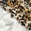 Cozy Bliss Faux Fur Throw Blankets Soft Animal Print Blanket for Couch Bed - 4 of 4
