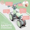 Beyond Innoventions Balance Bike with Headlight – Lightweight Toddler Bike for Boys & Girls 12–18 Months, Non-Slip Wheels, Easy Assembly - 4 of 4