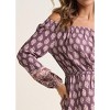 VENUS Womens Paisley Printed Maxi Dress - 3 of 4