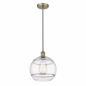 Rochester - 1 Light Cord Hung Mini Pendant In Industrial Style-13.38 Inches Tall and 12 Inches Wide - 1 of 1