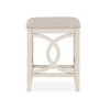 New Classic Furniture,Bella Wood Counter Stool With Fabric Seat In Bisque Beige (Set Of 2) - 4 of 4