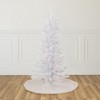 Northlight Pre-Lit Slim Woodbury White Pine Artificial Christmas Tree - 4' - Multi Lights - 2 of 4
