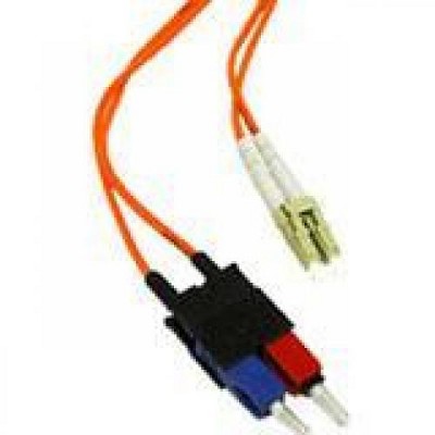  C2G-6m LC-SC 50/125 OM2 Duplex Multimode PVC Fiber Optic Cable - Orange - Fiber Optic for Network Device - LC Male - SC Male - 50/125 