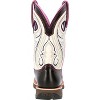 Women's Lady Rebel by Durango Women's Raven Black & White Western Boot - 4 of 4