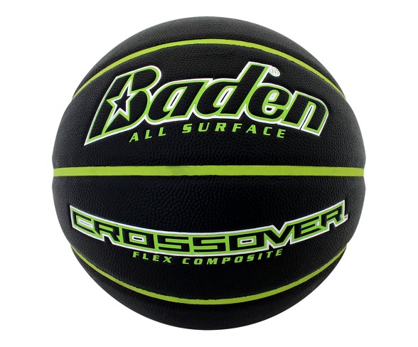 Baden 28.5" Crossover Indoor/Outdoor Basketball - Black/Green