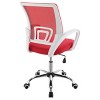 Vynxaria Anaheim Red Upholstered Adjustable Home Office Desk Chair - 4 of 4