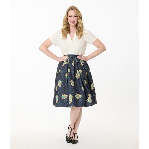 Unique Vintage Women's Gellar Swing Skirt - 1 of 4