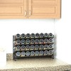 Spice Rack Organizer with 28 Jars, 386 Labels, for Cabinet, Countertop, Pantry or Wall Mount - 4 of 4
