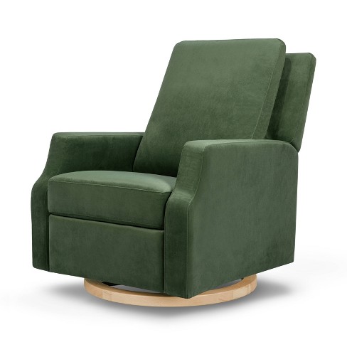 Dark green glider chair hotsell