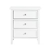TiramisuBest 3-drawer Nightstand-Antique Green - 4 of 4