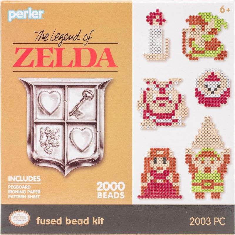 Perler Fused Bead Kit-The Legend Of Zelda, 1 of 2