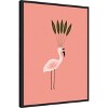 Amanti Art Leaf Crown Flamingo by Kendra Dandy Canvas Wall Art Print Framed 23 x 30-in. - 3 of 4