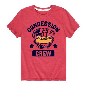 Boys' - Instant Message - Hotdog Concession Crew Short Sleeve Graphic T-Shirt - 1 of 4