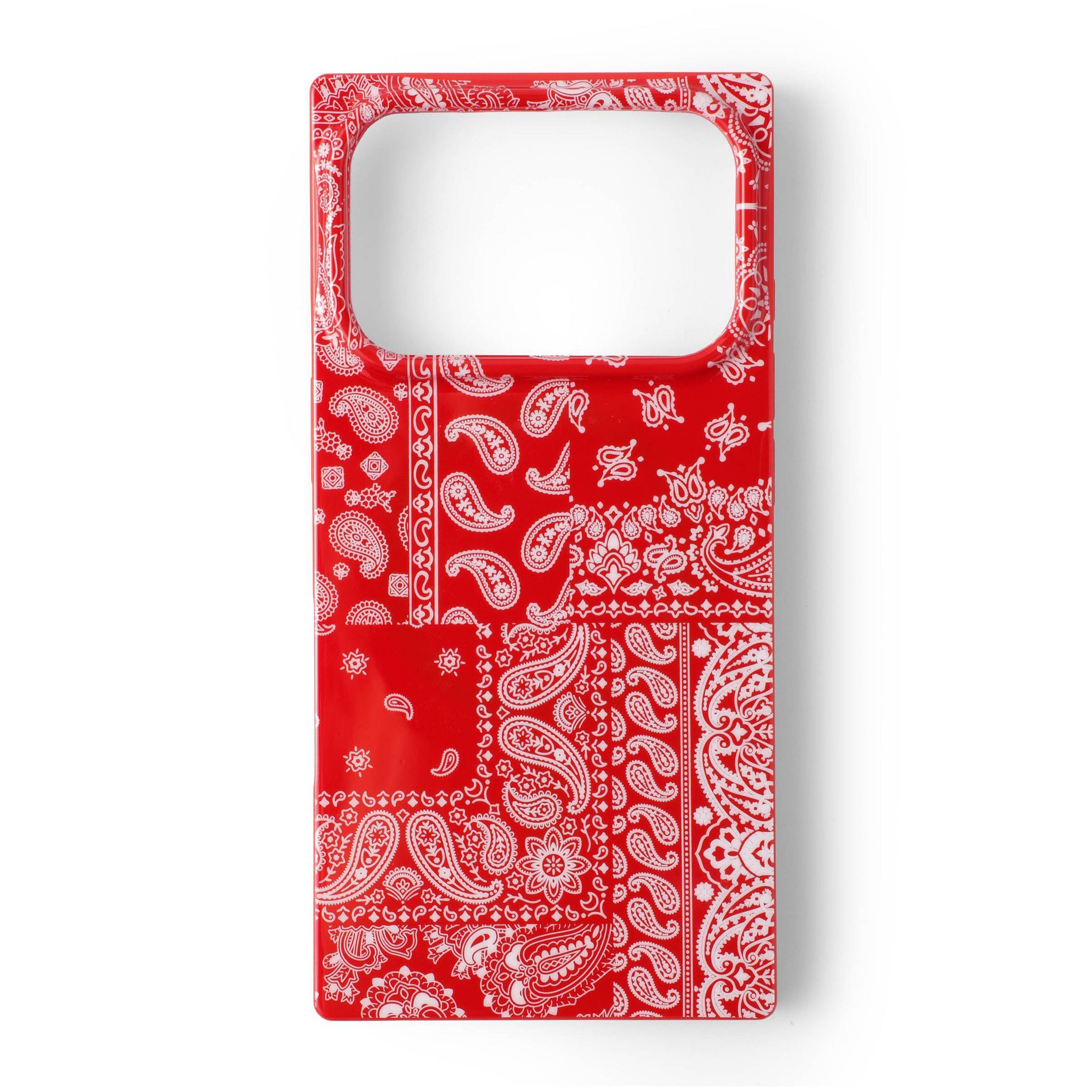 GEMS Hello Lux Red Bandana Square iPhone Case - 17 Pro