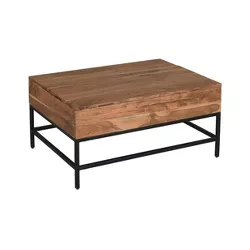 Springdale Lift Top Cocktail Table Brown - Treasure Trove Accents