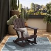 WestinTrends  Outdoor Patio Porch Rocking Adirondack Chair - 2 of 4