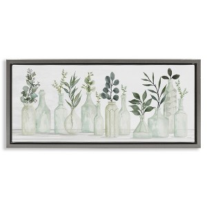 Stupell Industries Country Herb Jars, 31" x 14" - 1 of 4