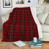 Lomsoe Rustic Plaid Christmas Throw Blanket - Red & Green, Soft Flannel Fleece, Home Decor - Ideal Christmas Gift. - 4 of 4