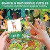 QUOKKA Search and Find Puzzles for Kids Ages 4-6 - Riddle Kids Puzzles 6-8 Years Old - 70 Unique Pcs | 20 Illustrated Cards | Children Themes - 3 of 4