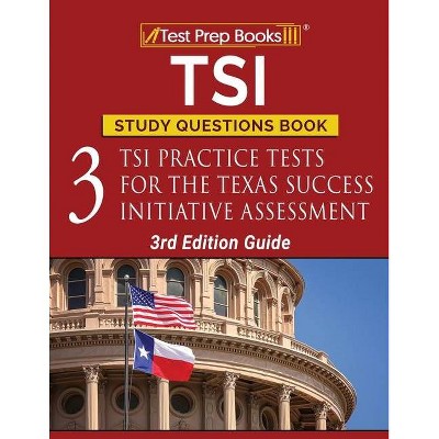 TSI Study Questions Book - by  Tpb Publishing (Paperback)