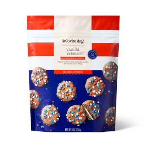 Milk Chocolate Mini Sandwich Cookies - 9oz - Favorite Day™ - 1 of 3