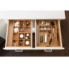 Seville Classics 4pc Bamboo Expandable Drawer Organizer and Box Set - 2 of 4
