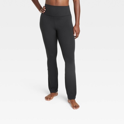 Women's Everyday Soft Ultra High-Rise Bootcut Leggings - All In Motion™  Black 3X