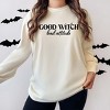Simply Sage Market Good Witch Bad Attitude Garment Dyed Long Sleeve - 2 of 4