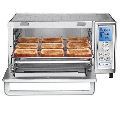 Chef's Stainless Steel Digital Convection Toaster Oven with LCD Display