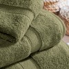 Egyptian Cotton Ultra Plush Quick Dry Towel and Washcloth Set by Blue Nile Mills - 3 of 4