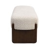 NicBex Storage Bench Rectangle Storage Tufted Ottoman Bench for Bedroom, Entryway - 4 of 4