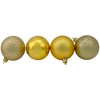 Northlight 24ct Shatterproof 4-Finish Christmas Ball Ornament Set 2.5" - Vegas Gold - 3 of 3
