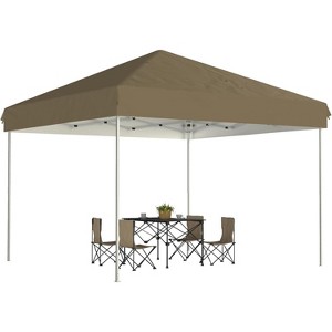 Pop Up Canopy Tent Outdoor Canopy Heavy Duty Commercial Instant Tent Shelter with No Removable Sidewall - 1 of 1