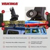 Yakima 1A Raingutter Clamping Roof Rack Towers with Durable Die Cast Interior for RoundBar and Vehicles with Rain Gutters, Black, Set of 4 - 4 of 4