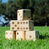 GoSports Giant 3.5 Inch Wooden Playing Dice Set with Rollzee Scoreboard - 2 of 4