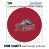 Rider University Primary Logo Automotive Car Window Locker Circle Bumper Sticker - 3 of 4