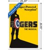 Trends International Marvel Hawkeye - Rogers The Musical Playbill Framed Wall Poster Prints - 3 of 4