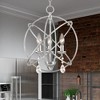 Livex Lighting Aria 3 - Light Chandelier in  Polished Nickel - 2 of 4
