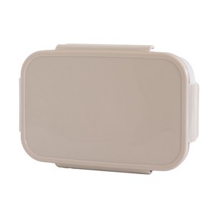3 Sprouts Recycled Plastic Bento Box - Taupe - 1 of 4
