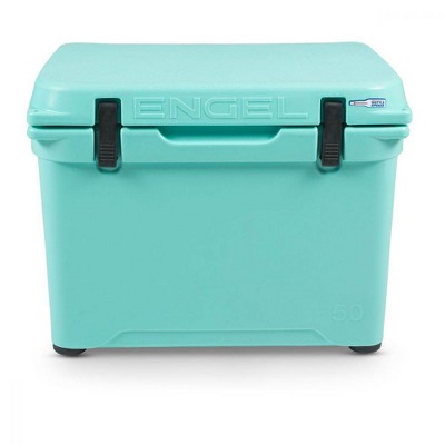 Engel Coolers 48 Quart 60 Can High Performance Roto Molded Ice Cooler, Sea Foam
