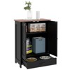 Gulches PawHut's Innovative Solution: Dog Food Storage Cabinet with Hidden Bowls - 3 of 4