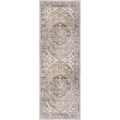 Hauteloom Rudo Beige Flat Pile Washable Rug