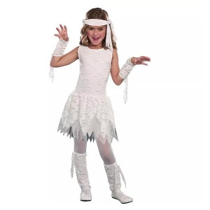 Dreamgirl Wrap It Up! Mummy Girls Child Costume - 1 of 4