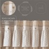 Camilia Ruffled Shower Curtain 72x72 - 2 of 4