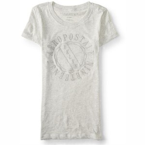 Aeropostale Womens Bklyn Nineteen 87 Embellished T-Shirt - 1 of 2