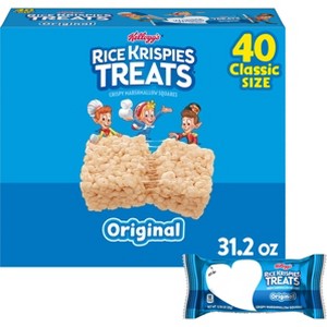 Rice Krispies Treats Original Marshmallow Squares - 40ct/31.2oz - 1 of 4