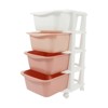 YIYIBYUS 4 Tier Storage Unit, Toy Organizer With 4 Drawers - 3 of 4