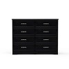 NicBex Bedroom Dresser with 6/8 Drawers,Double Chest of Drawers with Metal Pulls for Kids Room,Living Room,Entry and Hallway - 2 of 4