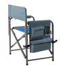 Oversized Outdoor Foldable Chair, with Storage Pockets, Lightweight Foldable for Outdoor Camping, Picnics, Fishing - 3 of 4